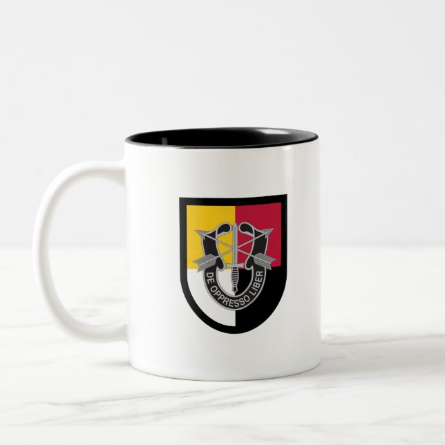 3rd Special Forces Group (3rd SFG) Two-Tone Coffee Mug (Left)