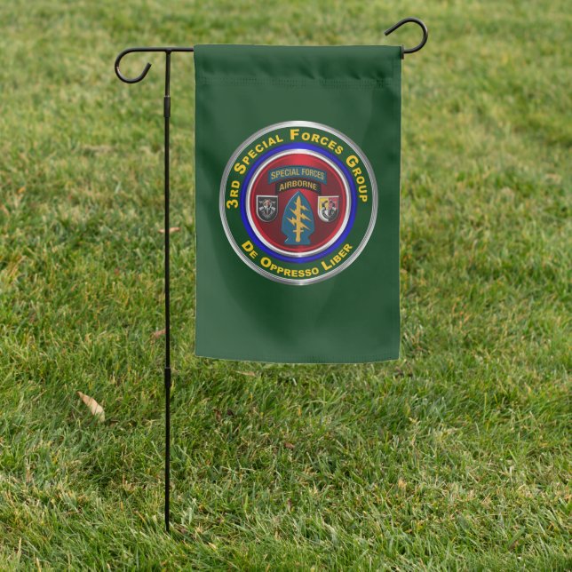 3rd  Special Forces Group (AIRBORNE) Garden Flag (In SItu)