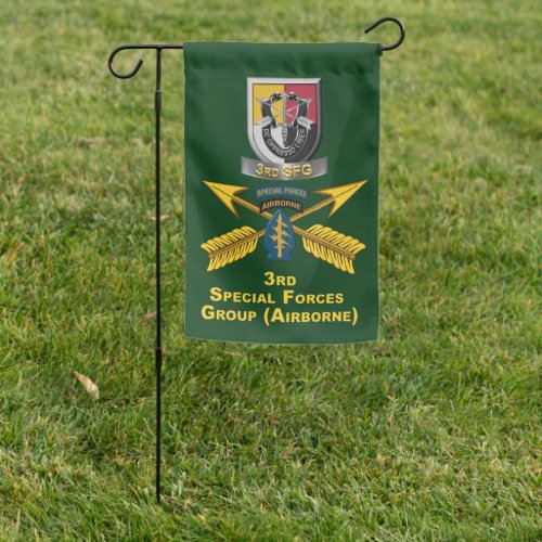 3rd  Special Forces Group AIRBORNE Garden Flag