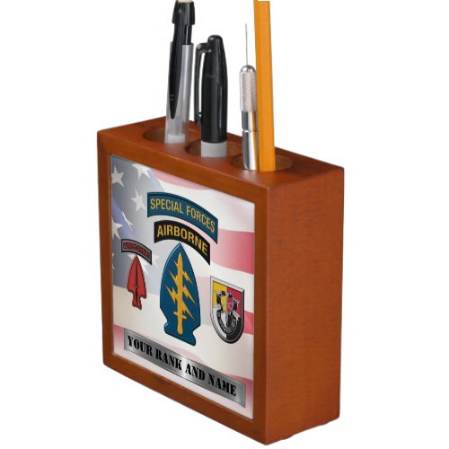 3rd Special Forces Group Desk Organizer
