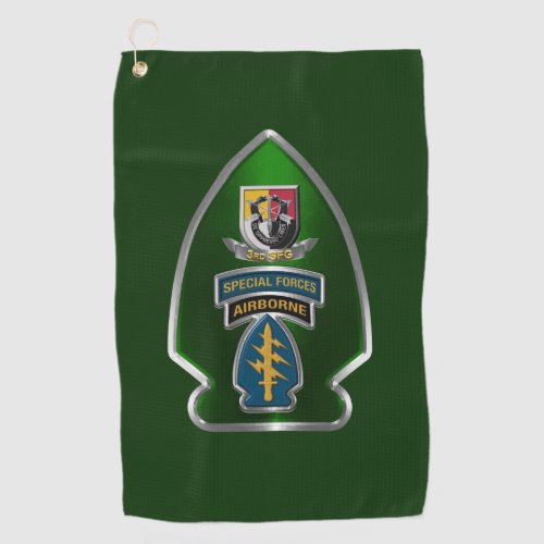 3rd Special Forces Group  Golf Towel