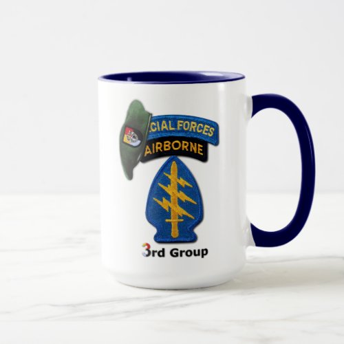 3rd Special Forces Group Green Berets SFGA SF Mug
