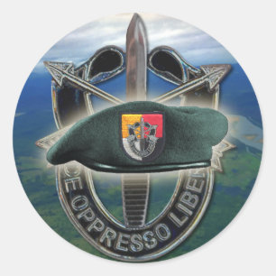 3rd Special forces group Green Berets vets Sticker