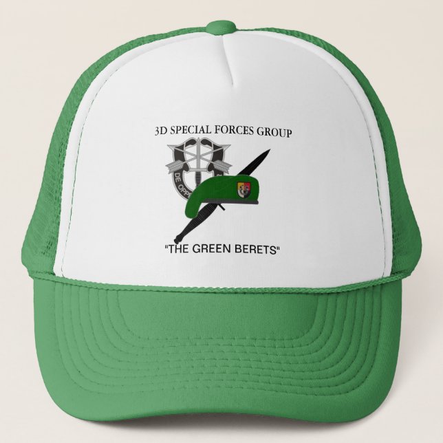 3RD SPECIAL FORCES GROUP HAT (Front)