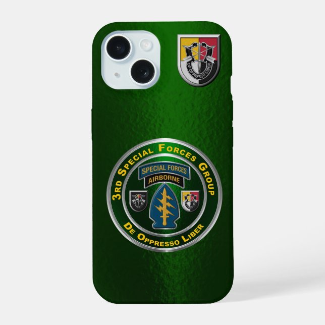 3rd Special Forces Group Iphone Case (Back)