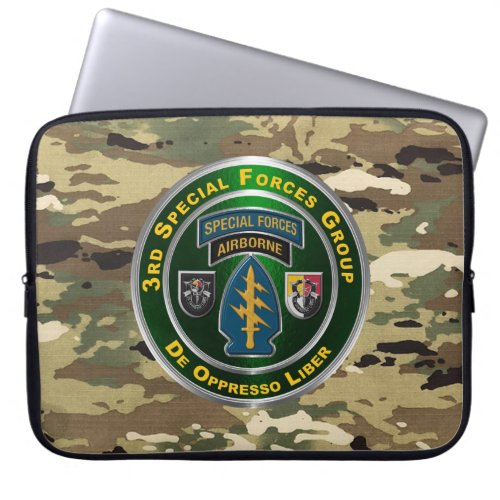 3rd Special Forces Group Laptop Sleeve