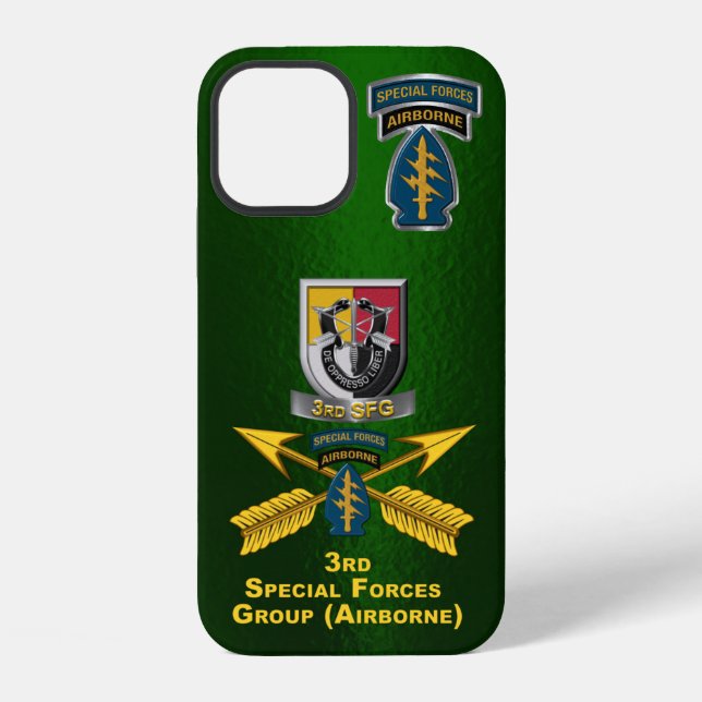 3rd Special Operations Group Airborne Customized Iphone Case (Back)