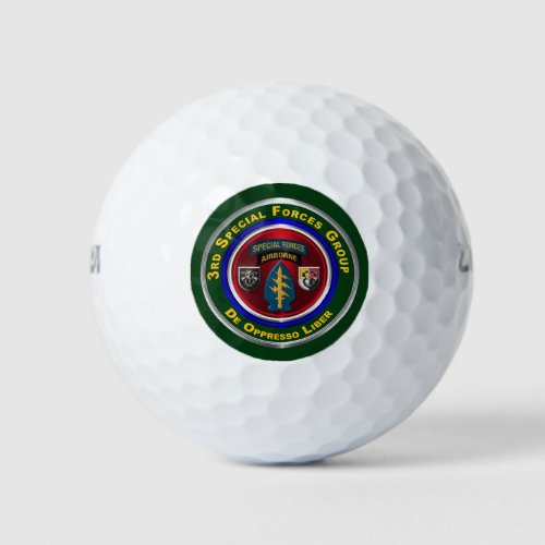 3rd Special Operations Group Airborne  Golf Balls