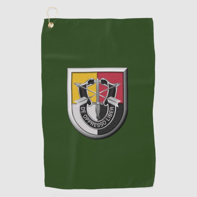 3rd Special Operations Group Airborne Insignia Golf Towel (Front)