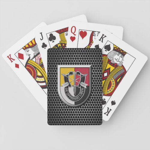 3rd Special Operations Group Airborne  Playing Cards