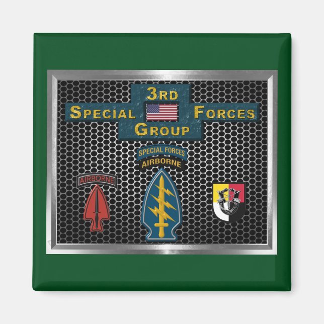 3rd Special Operations Group (SOF) Magnet (Front)