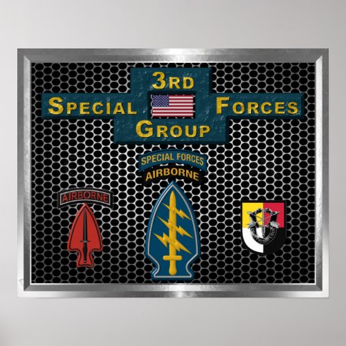 3rd Special Operations Group SOF Poster