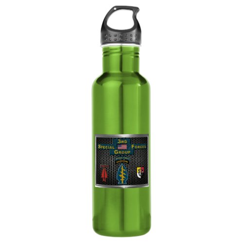 3rd Special Operations Group SOF Stainless Steel Water Bottle