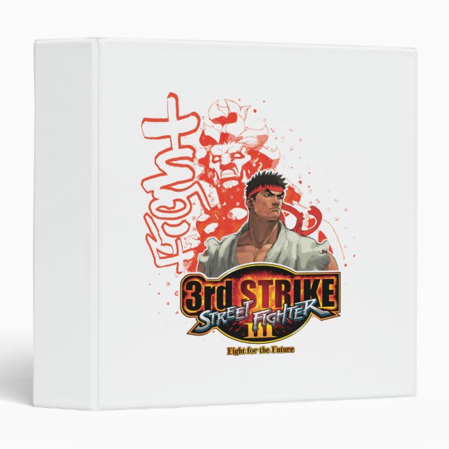 3rd Strike "Fight" 3 Ring Binder (Front/Spine)