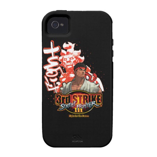 3rd Strike "Fight" Case-Mate iPhone Case (Back)