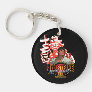 3rd Strike "Fight" Keychain