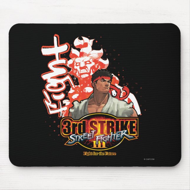 3rd Strike "Fight" Mouse Pad (Front)