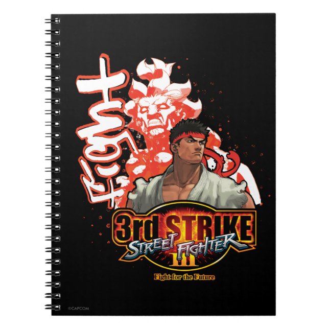 3rd Strike "Fight" Notebook (Front)