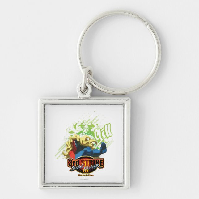 3rd Strike Gill Keychain (Front)