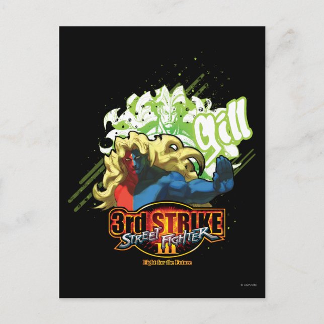 3rd Strike Gill Postcard (Front)