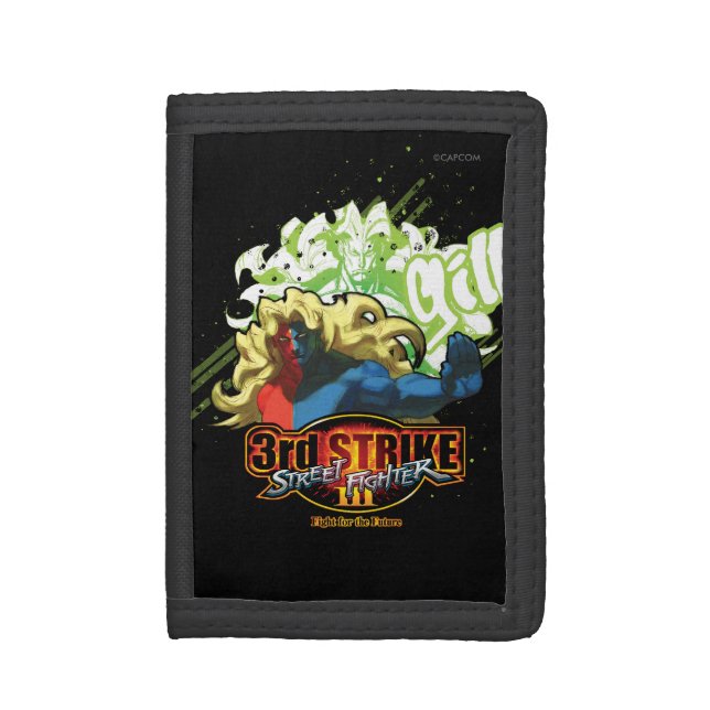 3rd Strike Gill Tri-fold Wallet (Front Vertical)