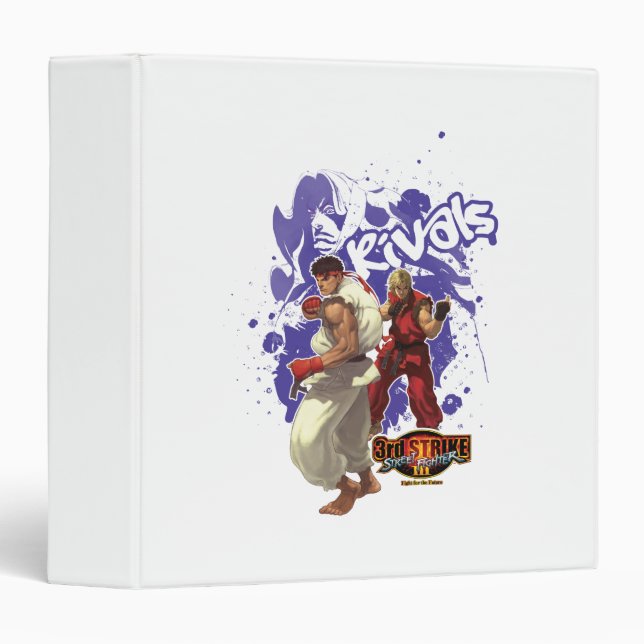 3rd Strike Rivals 3 Ring Binder (Front/Spine)