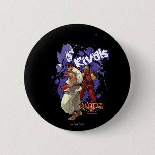3rd Strike Rivals Pinback Button
