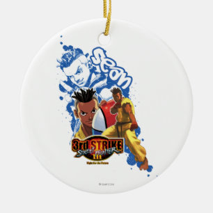 3rd Strike Sean Ceramic Ornament