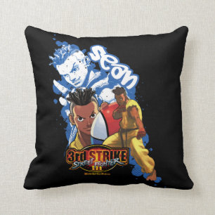 3rd Strike Sean Throw Pillow