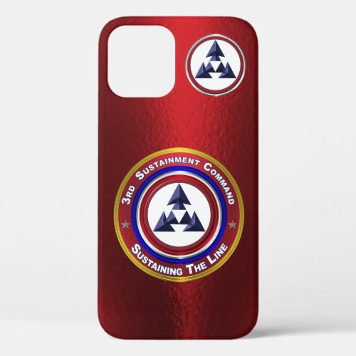 3rd Sustainment Command iPhone 12 Case