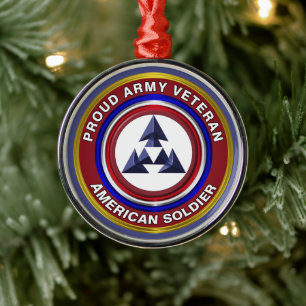3rd Sustainment Command Christmas Ornament