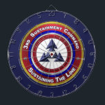 3rd Sustainment Command Dart Board<br><div class="desc">Display your pride for the 3rd Sustainment Command (Expeditionary)! Very unique designed gift for anyone looking for that one of a kind special gift. This beautiful and one-of-a-kind Dart Board makes a wonderful gift to any who are serving or have served in the 3rd Sustainment Command (Expeditionary). The 3rd Sustainment...</div>