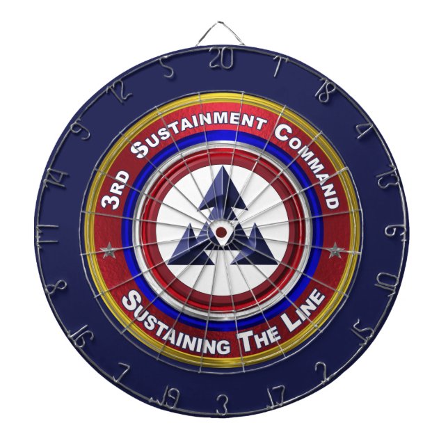3rd Sustainment Command  Dart Board (Front)