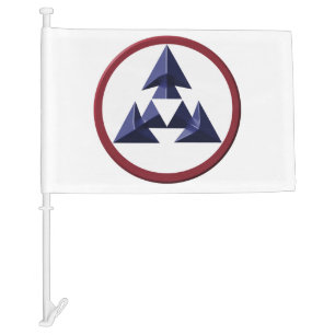 3rd Sustainment Command (Expeditionary) Car Flag