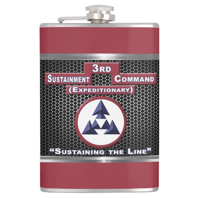 3rd Sustainment Command (Expeditionary) Flask (Front)