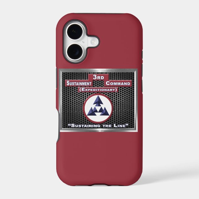 3rd Sustainment Command (Expeditionary) Iphone Case (Back)