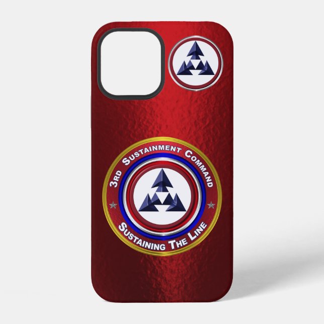 3rd Sustainment Command Iphone Case (Back)