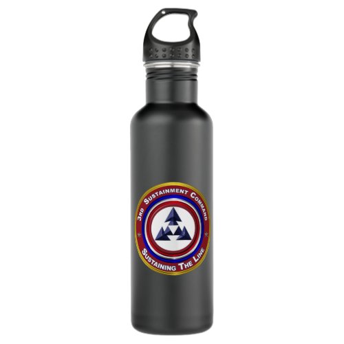 3rd Sustainment Command Stainless Steel Water Bottle