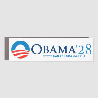 3rd Term Obama 2028 Bumper Car Magnet