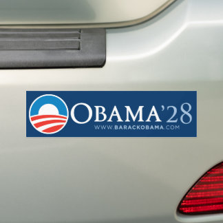 3rd Term Obama 2028 Bumper Sticker