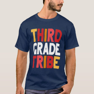 3rd Third Grade Tribe Teacher Back To School T-Shirt