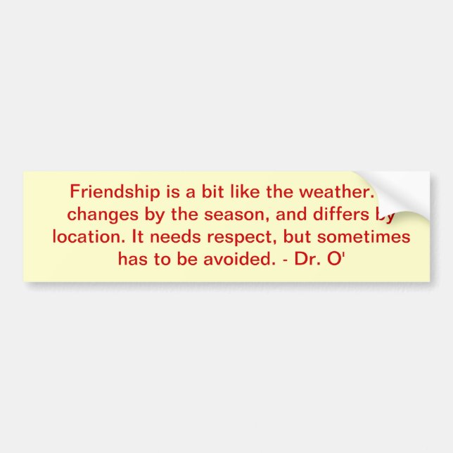 3SqMeals # 59 Bumper Sticker (Front)