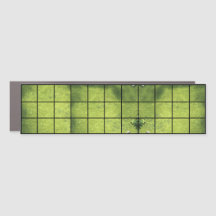 3x11 Field Magnetic Gridmap Car Magnet