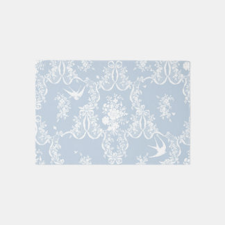 3x2 Rug Willa Toile Gustavian Blue 2