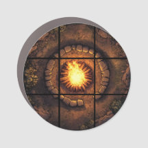 3x3 Bonfire Magnetic Gridmap