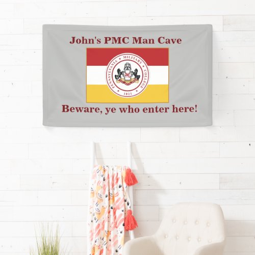  3x5 Customizable Banner for MAN CAVE wPMC Flag