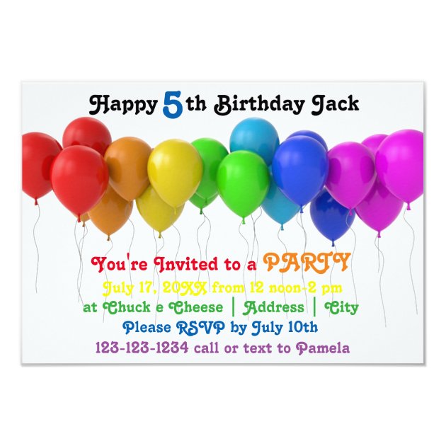 You can easily create your happy birthday invitation card with birthday bo…   Happy birthday invitation card, Create birthday invitations, Free  birthday invitations