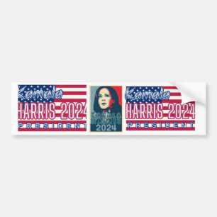 3x Kamala Harris Stickers 2024 For President