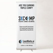 3XCOMP Vertical Retractable Banner