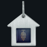 [400] Canadian Passport Cover Pet ID Tag<br><div class="desc">Introducing “Passports” series,  a part of the “World Heraldry” collection Serge Averbukh,  showcasing new media paintings of various coats of arms,  emblems,  documents,  regalia and flags. Here you will find pieces featuring a Canadian Passport Cover.</div>